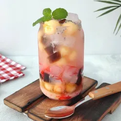 Es Blewah Cincau Nata de Coco #MENUTANGGALTUA