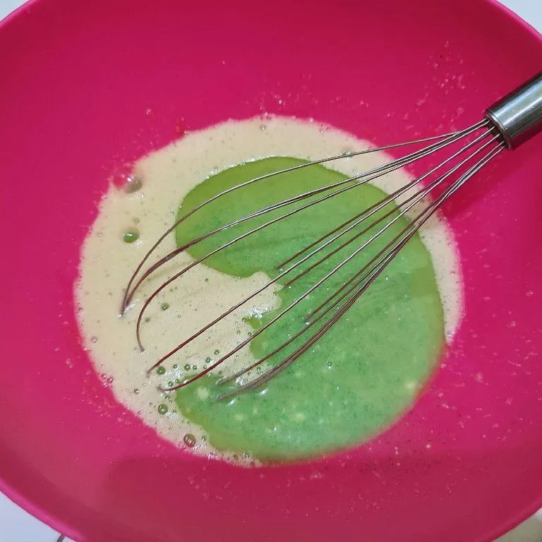 Step 4 Brownies Panggang Pandan Keju