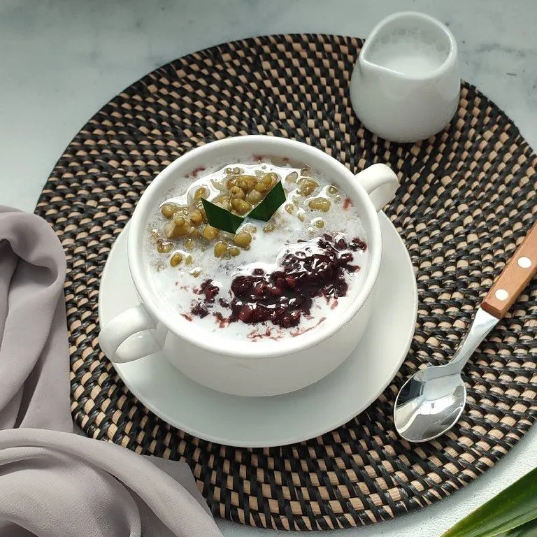 Bubur Ketan Hitam Kacang Hijau #MENUTANGGALTUA