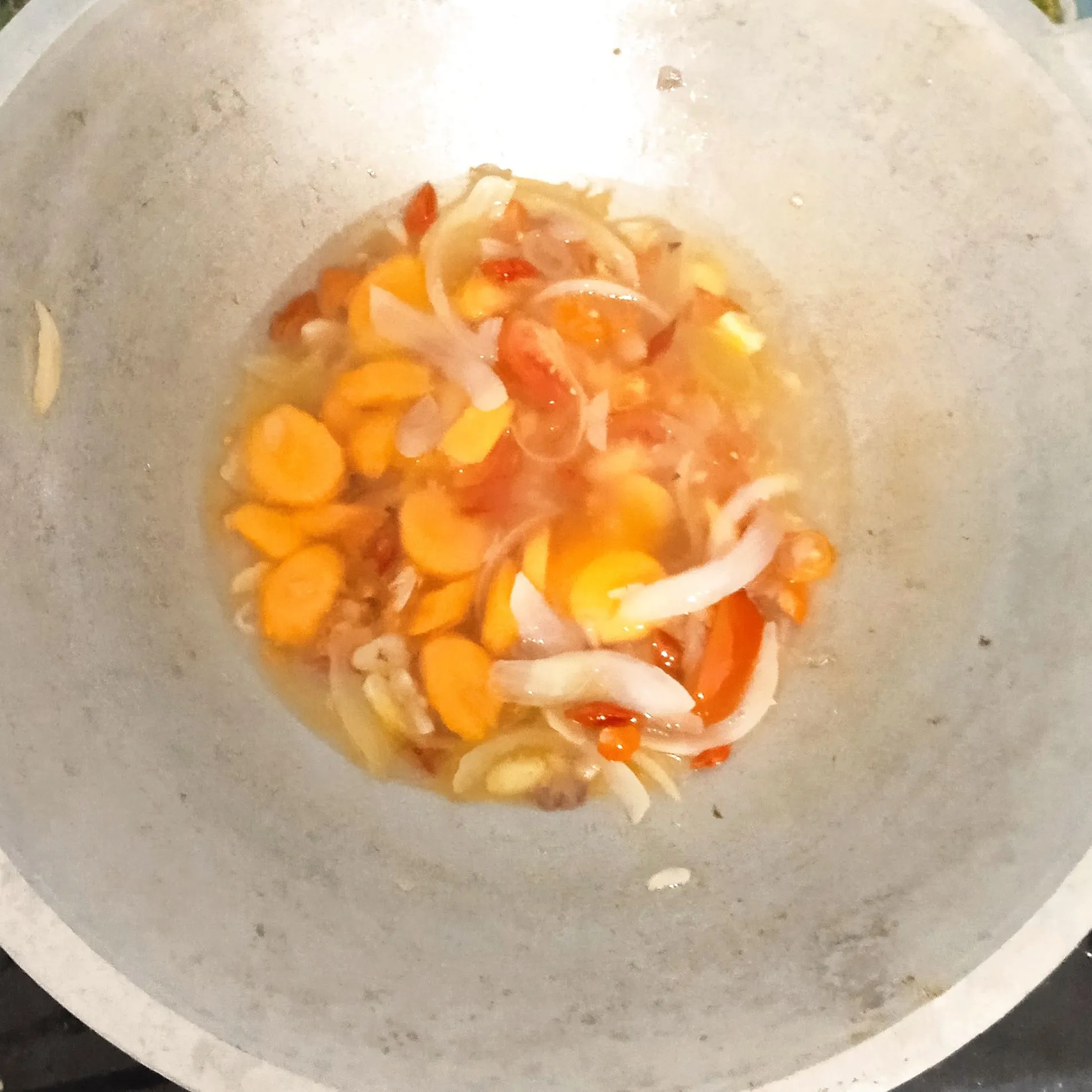 Step 6 Tumis Tahu Putih