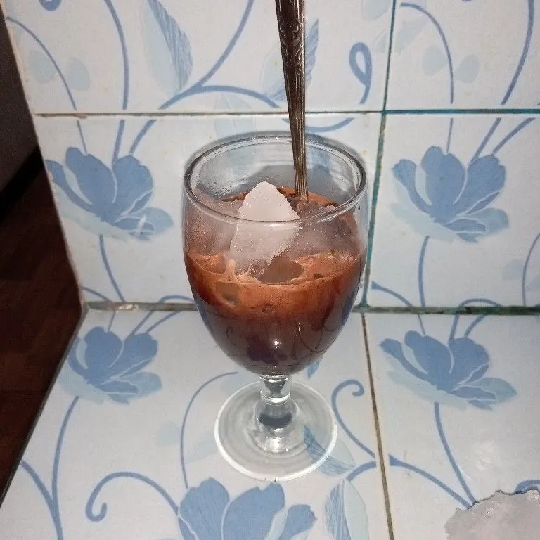 Step 3 Es Cokelat Jelly