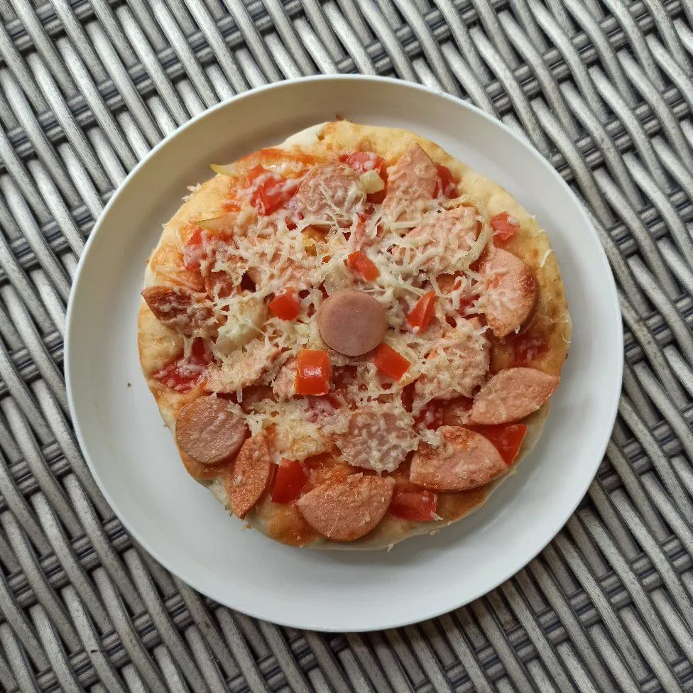 Pizza Sosis Tomat Teflon Ekonomis #MENUTANGGALTUA