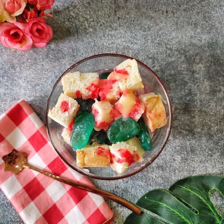 Es Roti Kolang-Kaling Coco Pandan #MENUTANGGALTUA