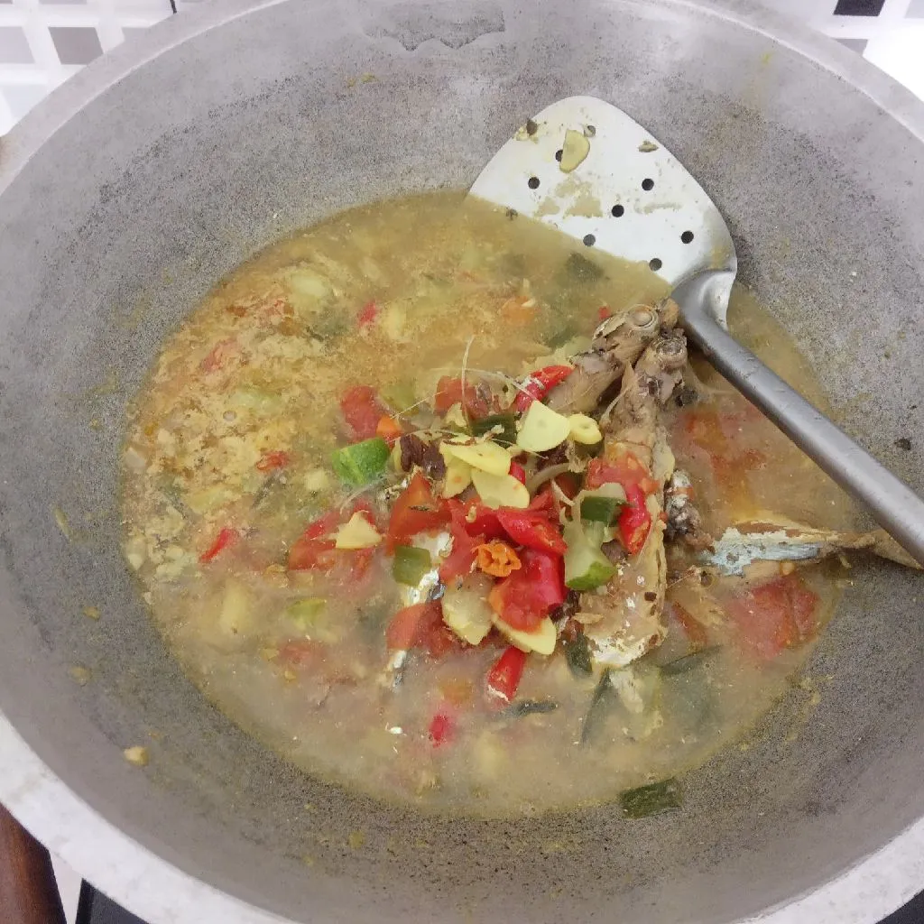 Step 5 Ikan Kembung Kuah Asam