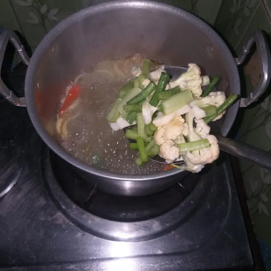 Step 4 Bobor Sawi
