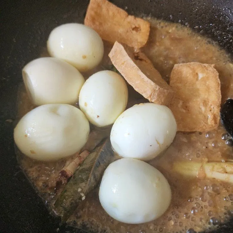 Step 5 Semur Telur Tahu
