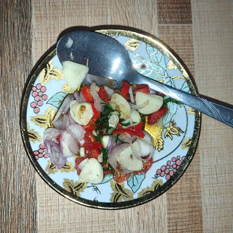 Step 4 Kulit Udang Sambal Matah