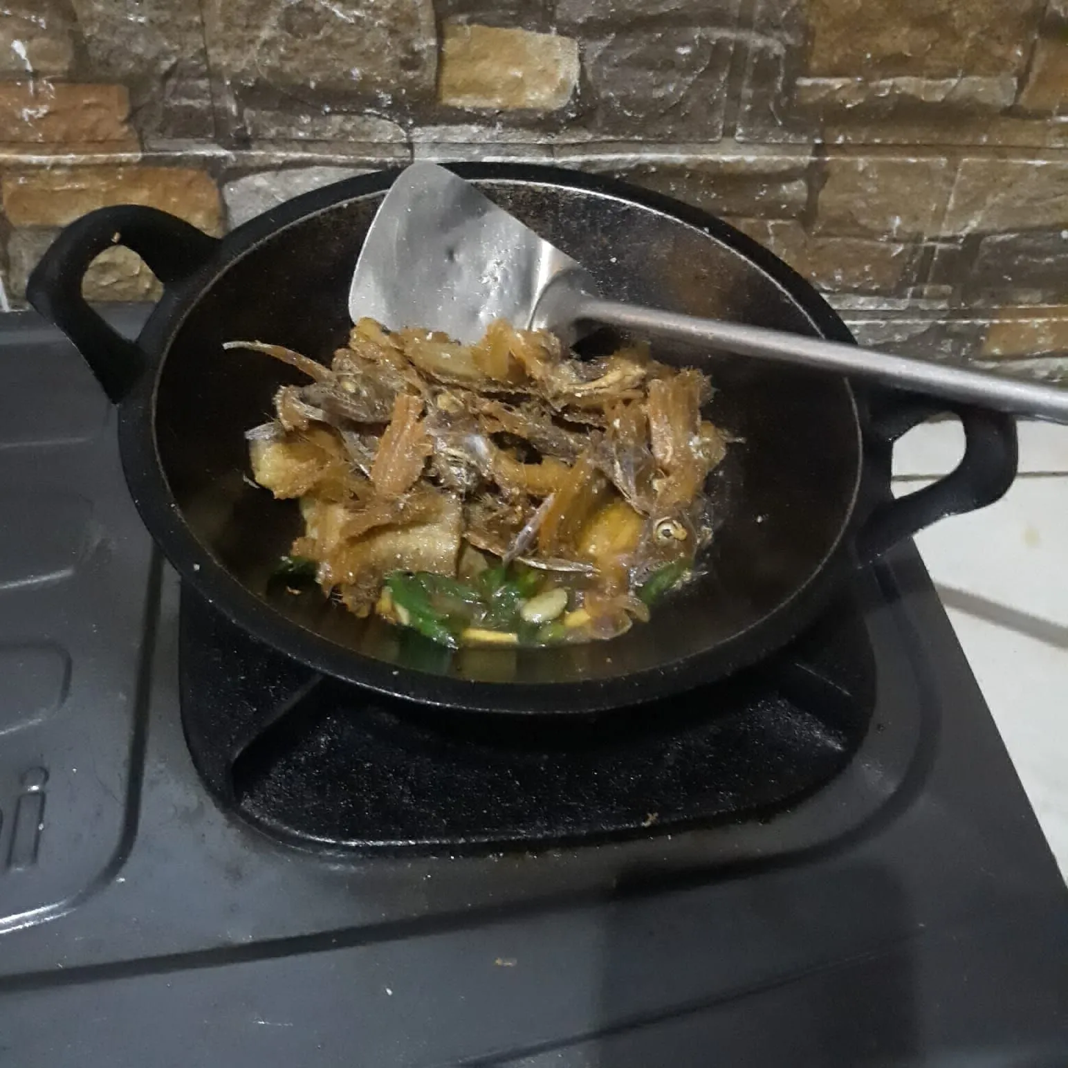 Step 5 Ikan Asin Lombok Ijo