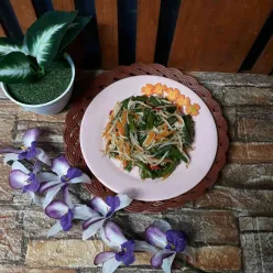 Tumis Kacang Panjang Kecambah