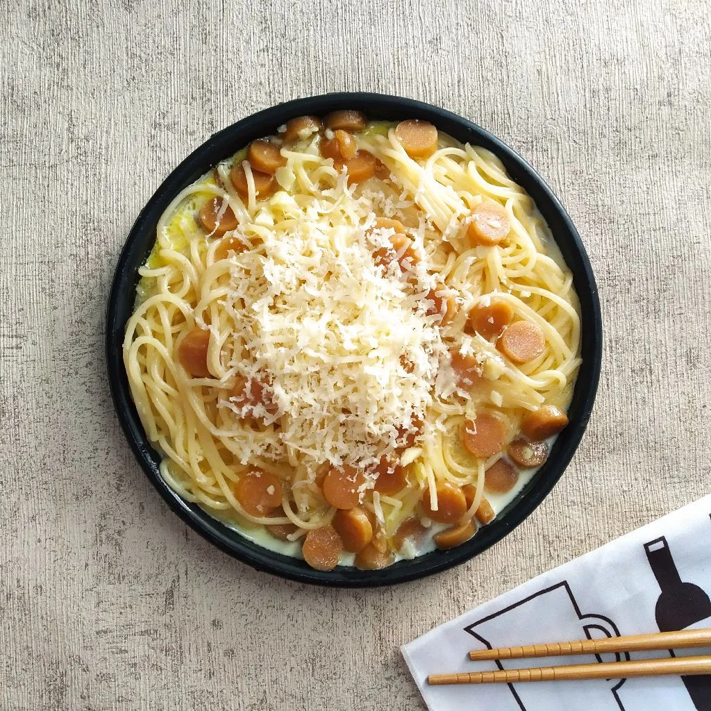 Spaghetti Susu Keju