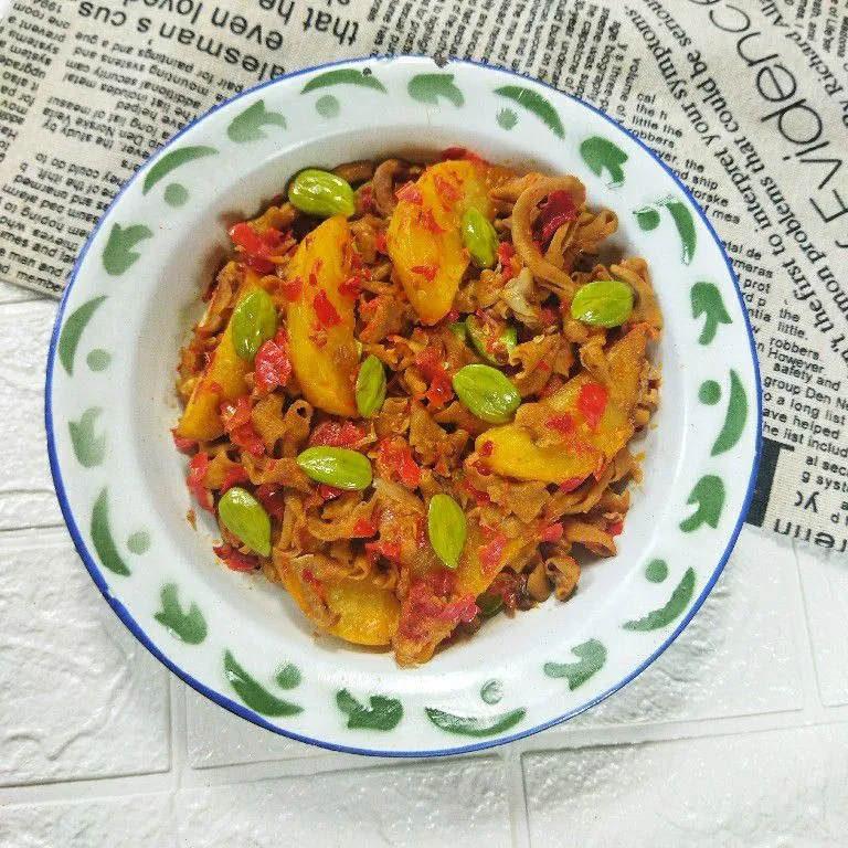 Usus Ayam Balado