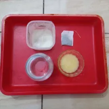 Siapkan bahan-bahan.