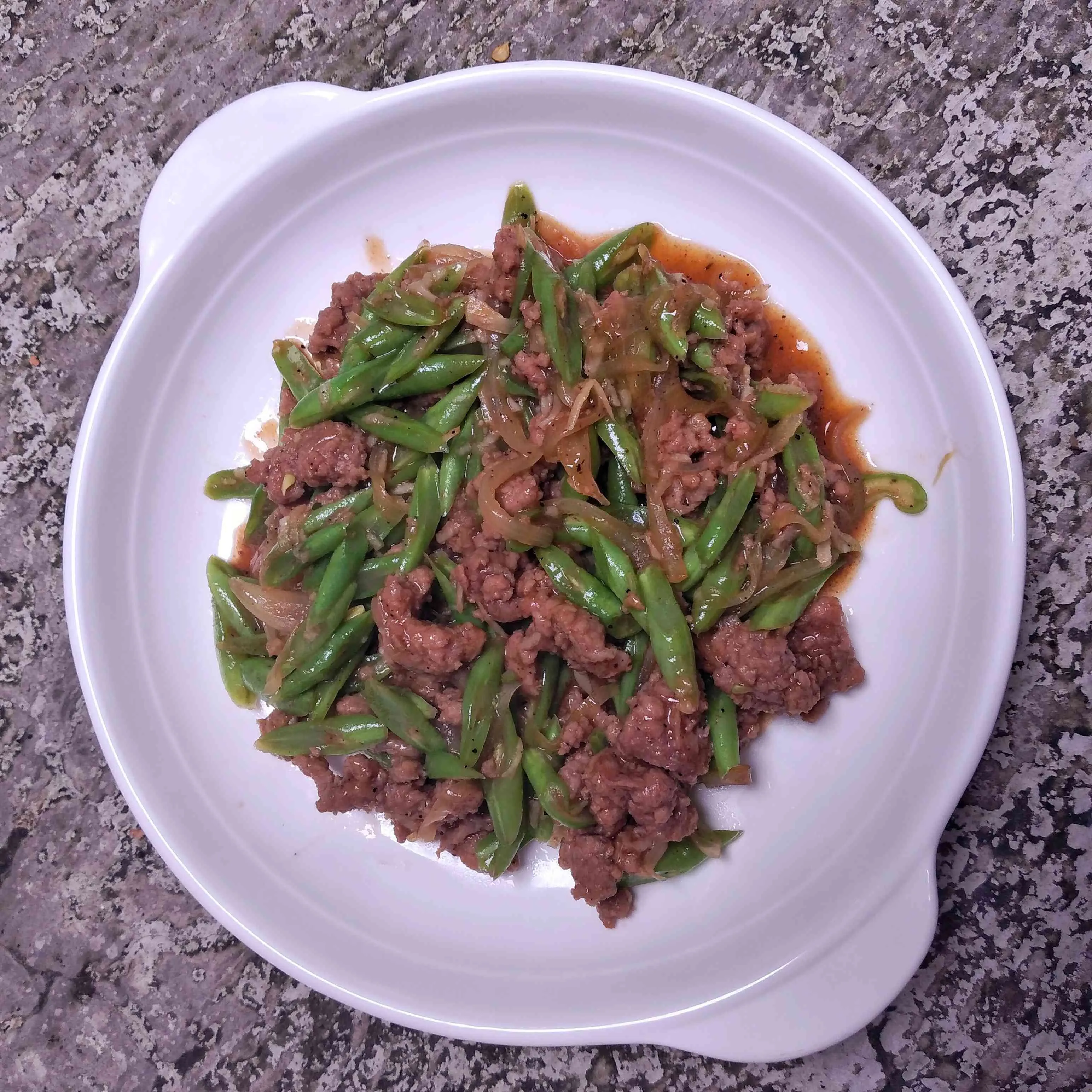 Buncis Daging Saus Tiram