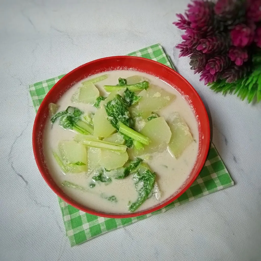 Resep Sayur Bobor Labu Siam Sawi Sederhana Rumahan di Yummy App