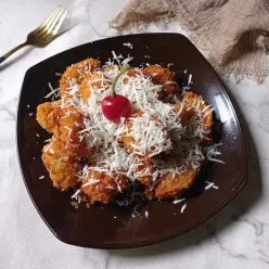 Pisang kribo mini keju