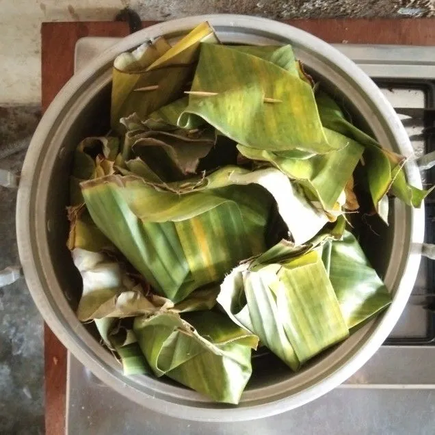 Step 7 Botok Pepes Ikan Pindang Tahu