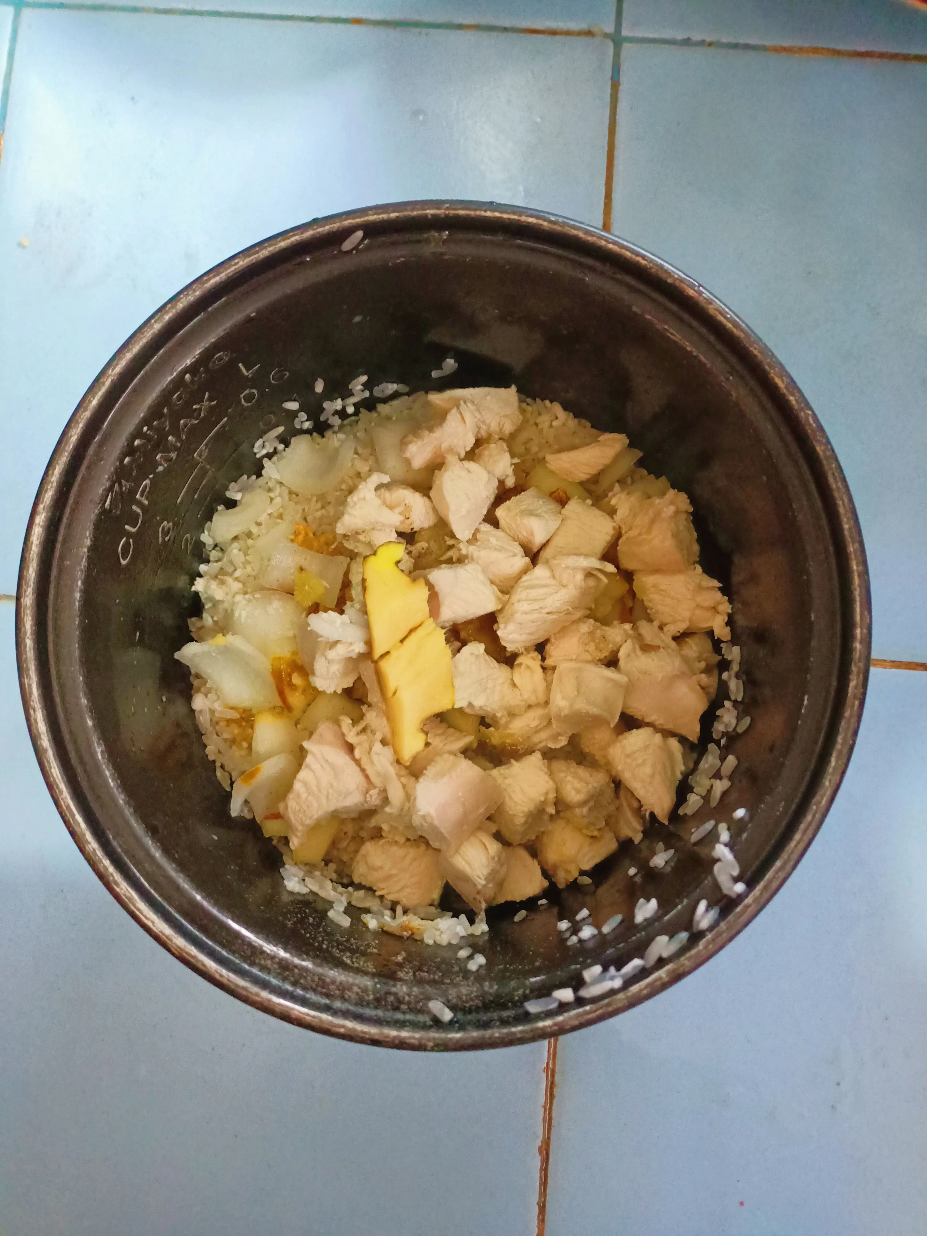 Step 4 Nasi Ayam Jahe
