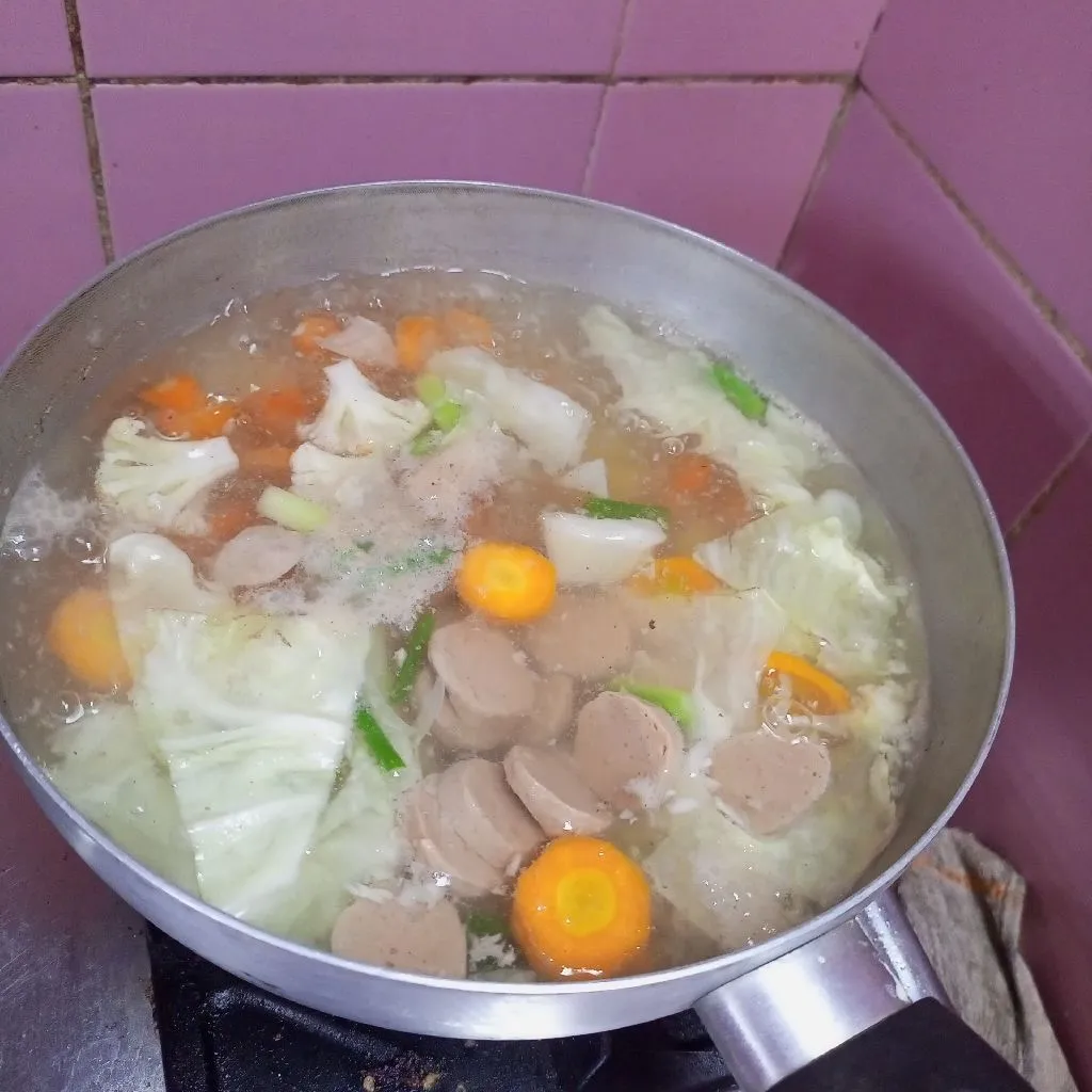 Step 3 Sup Bakso Simple