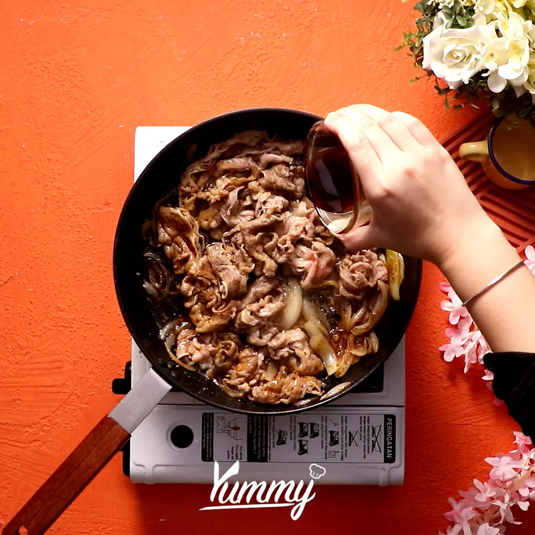 Step 4 Beef Bowl ala Yoshinoya