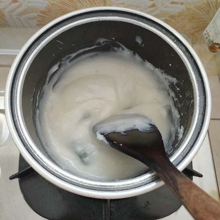 Step 1 Es Bubur Sumsum Caramel Machiato