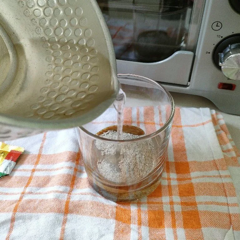 Step 3 Es Bubur Sumsum Caramel Machiato