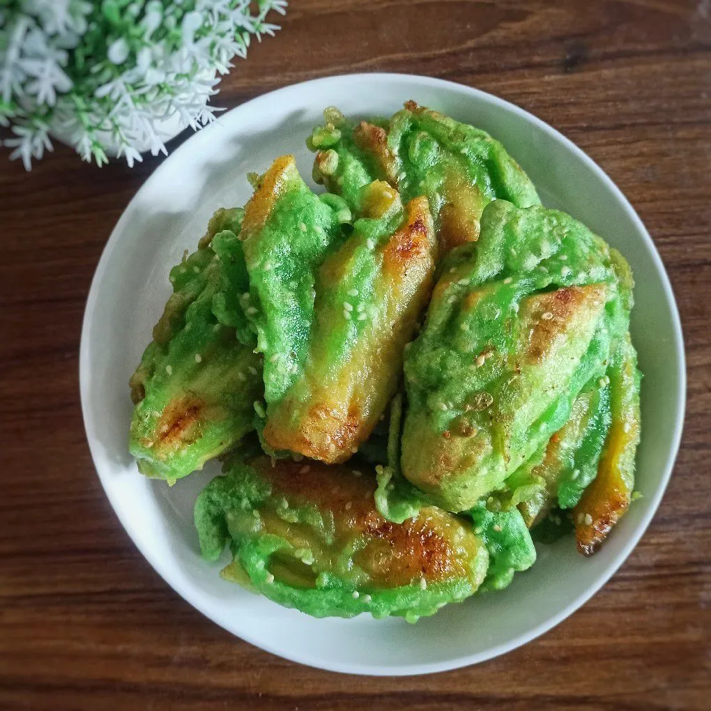 Pisang Goreng Pandan Wijen