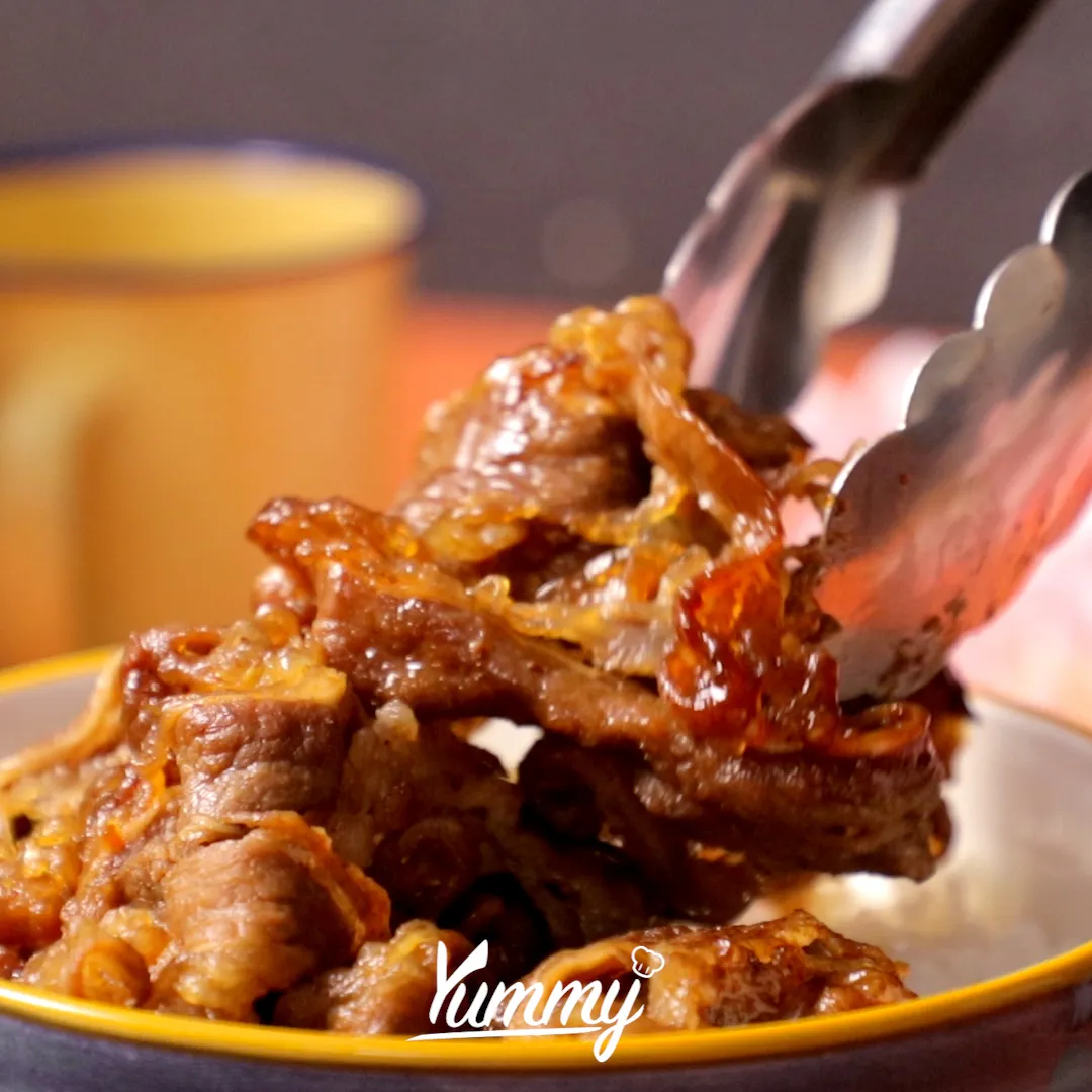 Step 5 Beef Bowl ala Yoshinoya