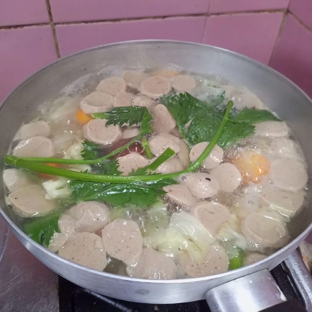 Step 5 Sup Bakso Simple