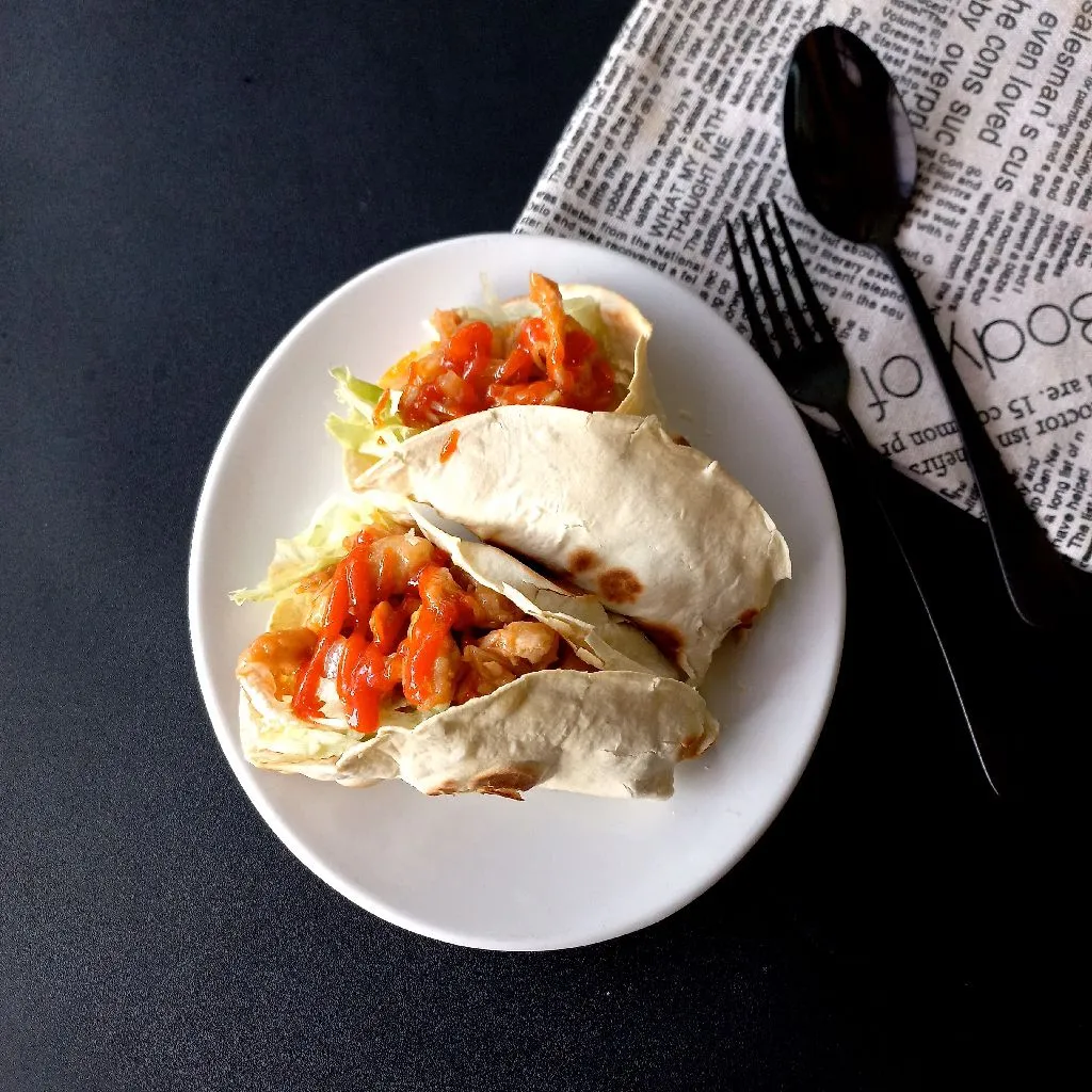 Kebab Isi Ayam Saus Madu