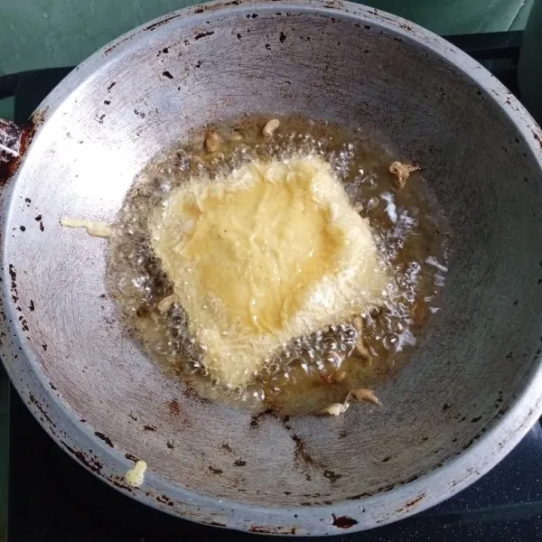 Goreng hingga golden brown