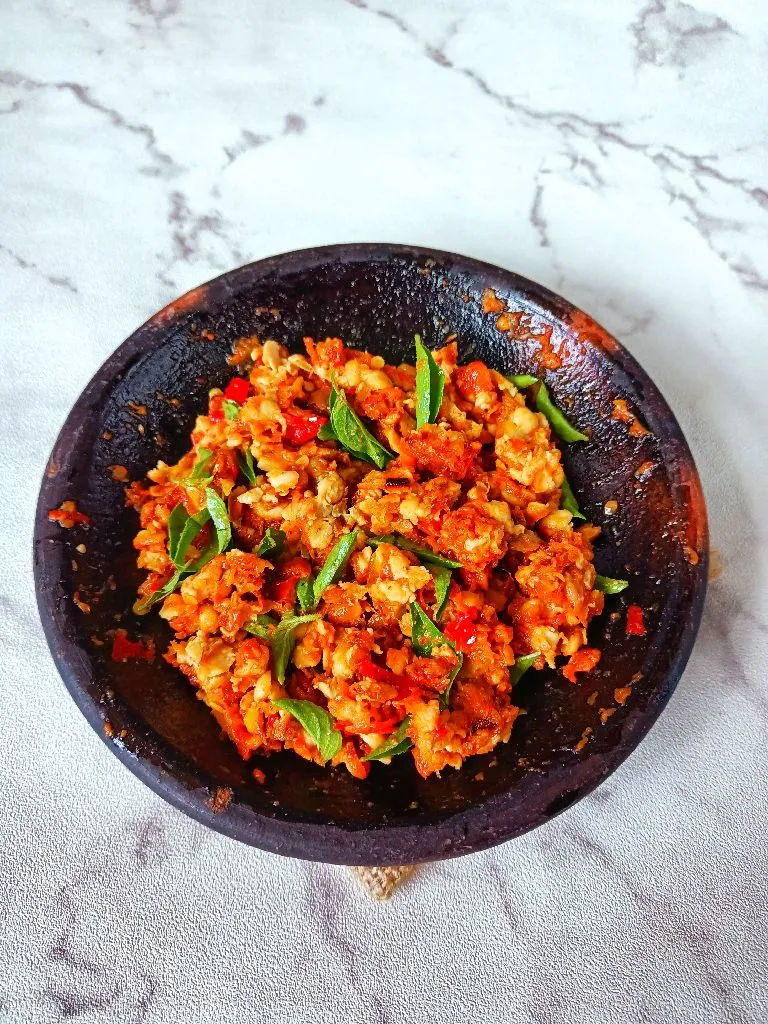 Tempe Penyet Kemangi