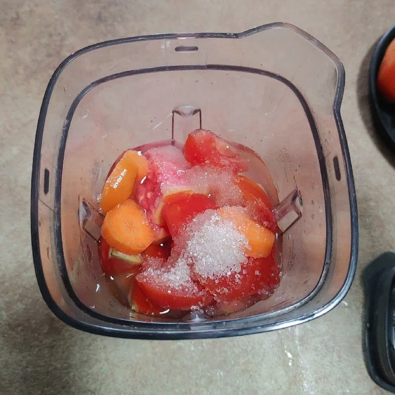 Step 3 Jus Jambu Tomat Wortel