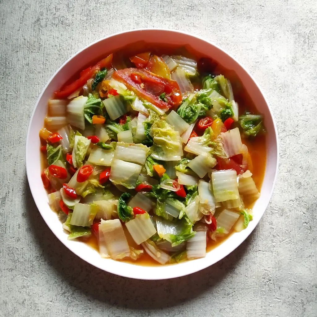 Tumis Sawi Putih