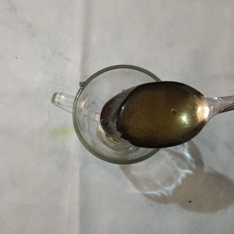 Step 4 Stroberi Susu Madu Selasih
