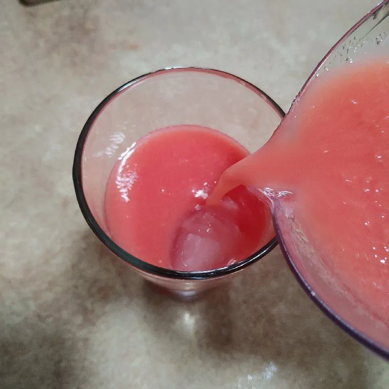 Step 6 Jus Jambu Tomat Wortel