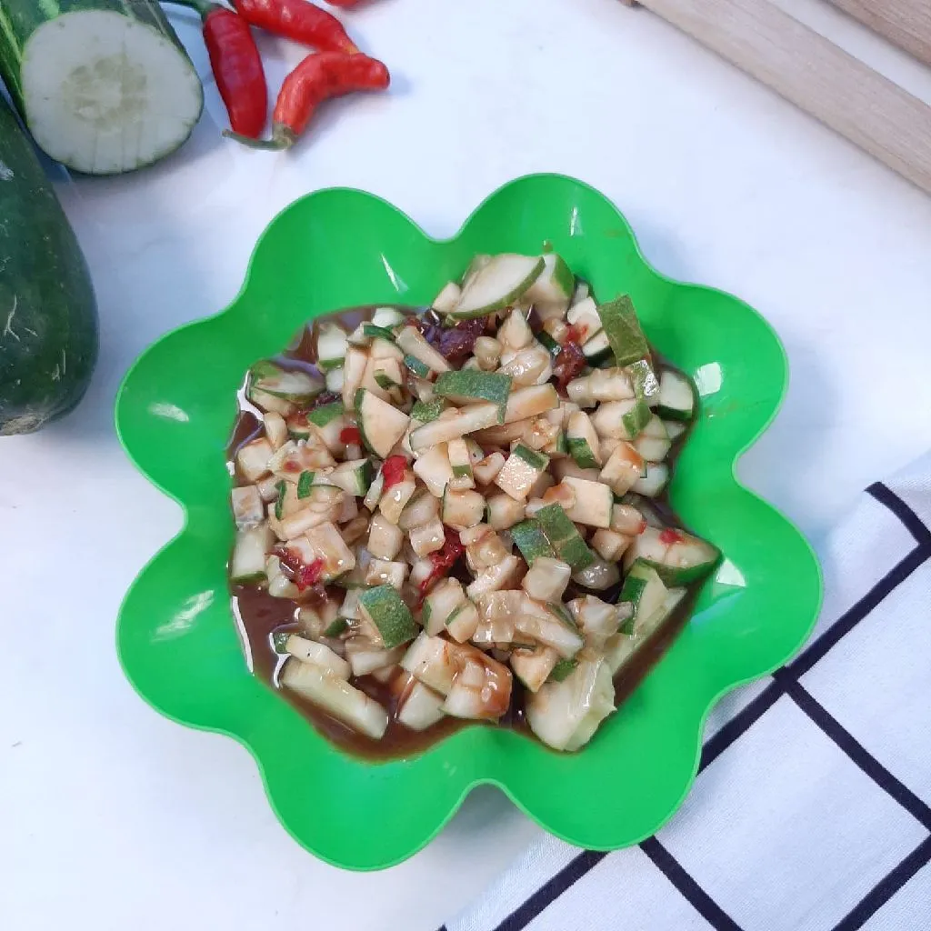 Rujak Cacah Timun dan Krai