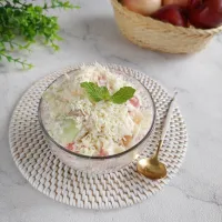 Salad Buah Saus Mayo Yoghurt