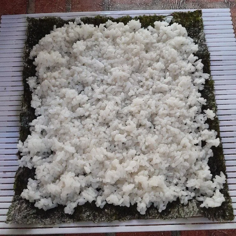 Step 4 Tuna Mayo Sushi Roll