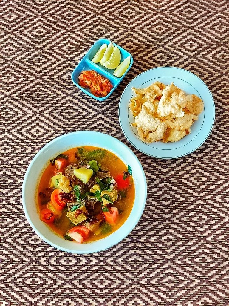 Step 8 Soto Tangkar Khas Betawi