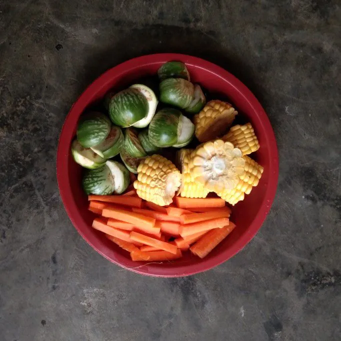 Step 1 Sayur Asem Tomat