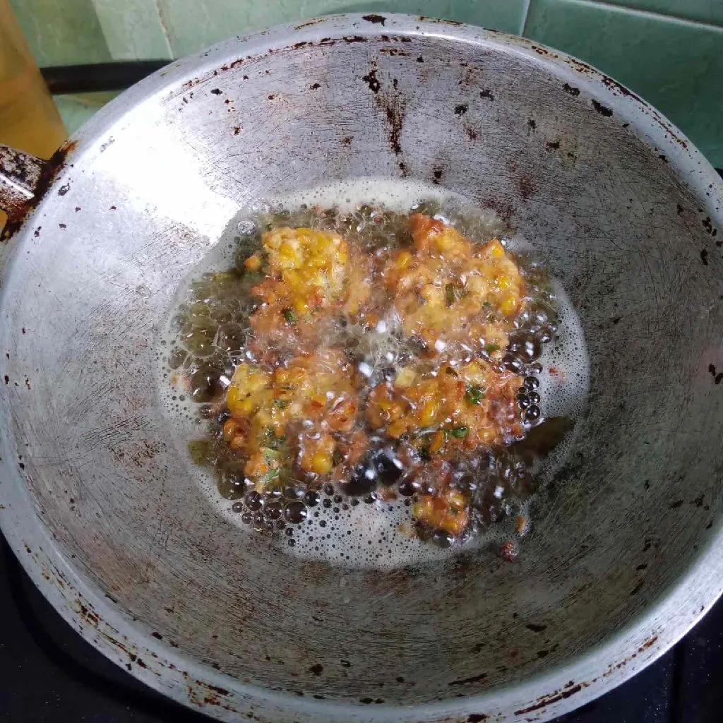 Step 5 Dadar Jagung With Oat