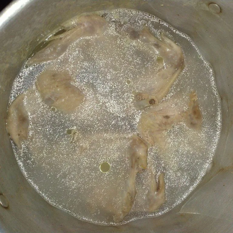 Step 1 Soto Bening Sayap Ayam