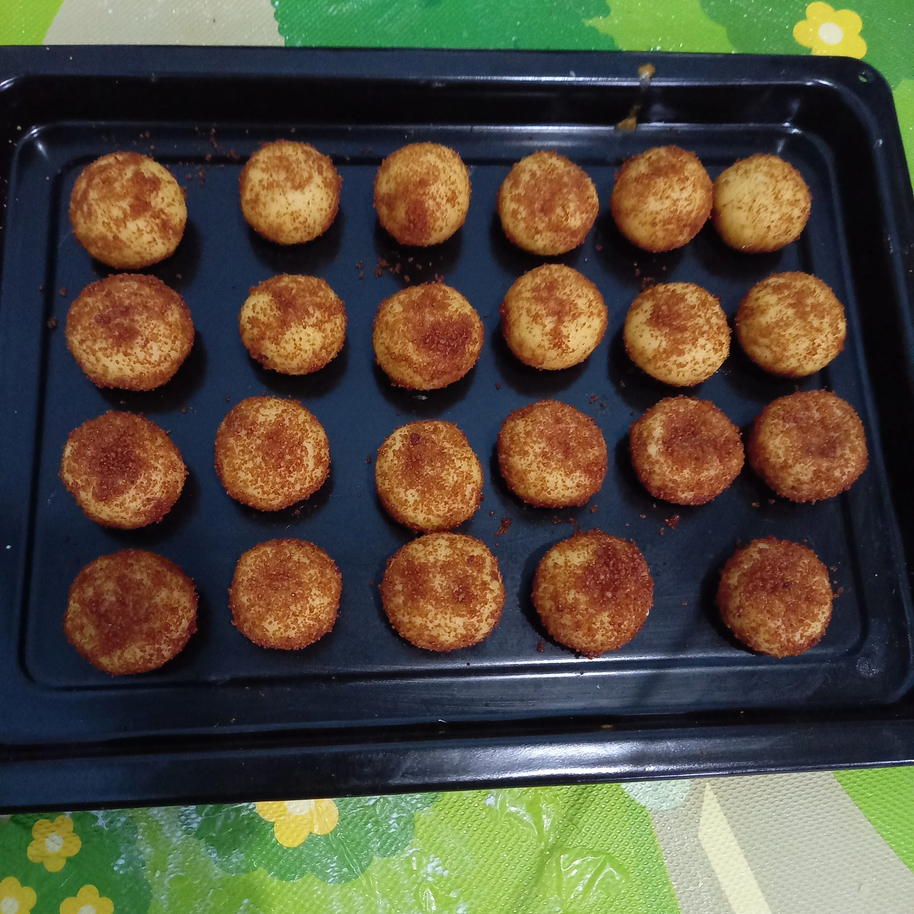 Step 4 Palm cheese cookies