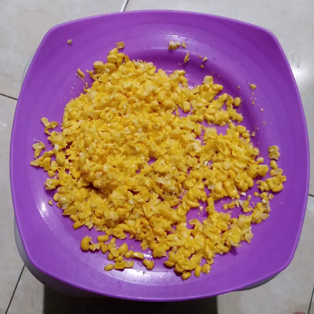 Step 1 Dadar Jagung With Oat