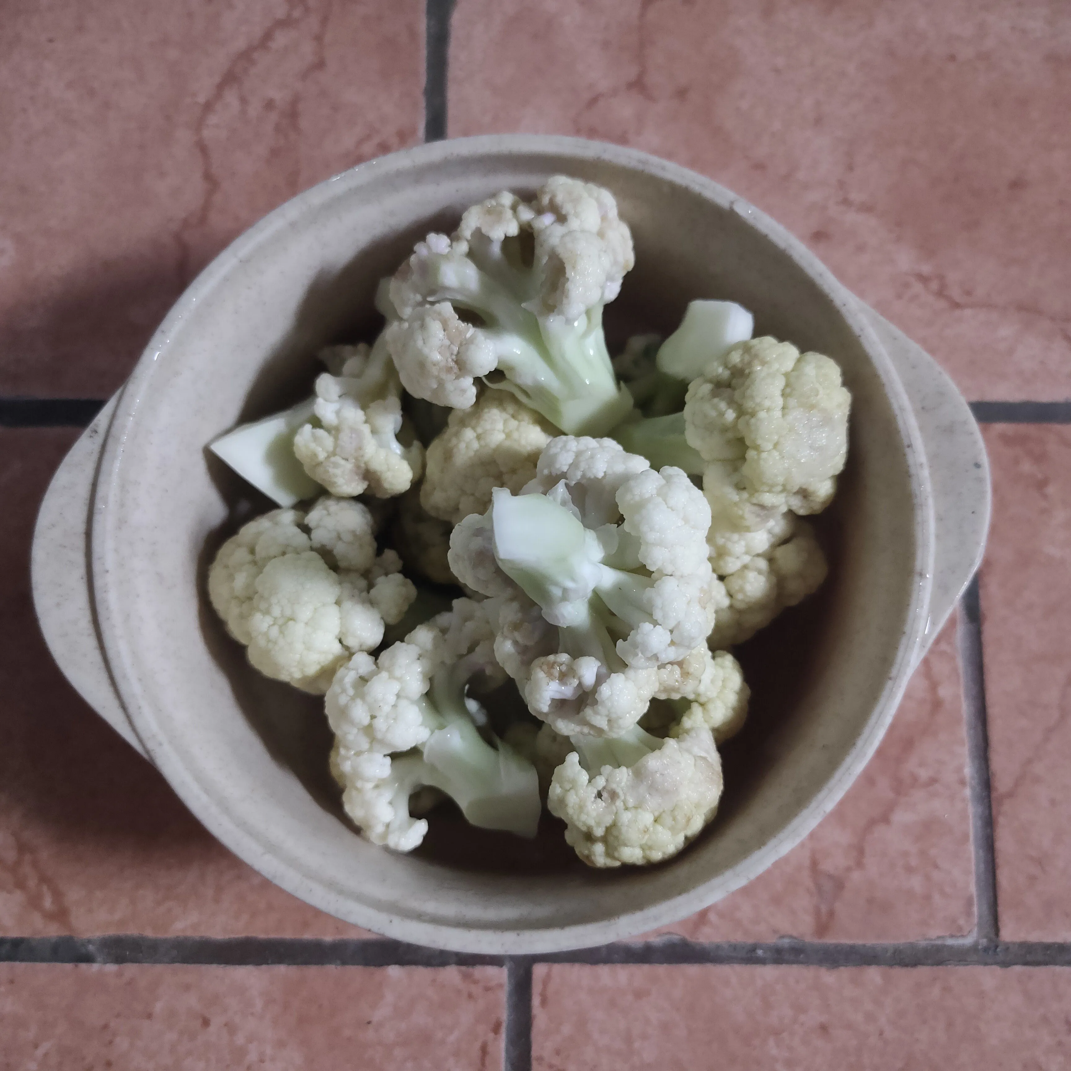 Step 1 Kembang Kol Cabe Garam