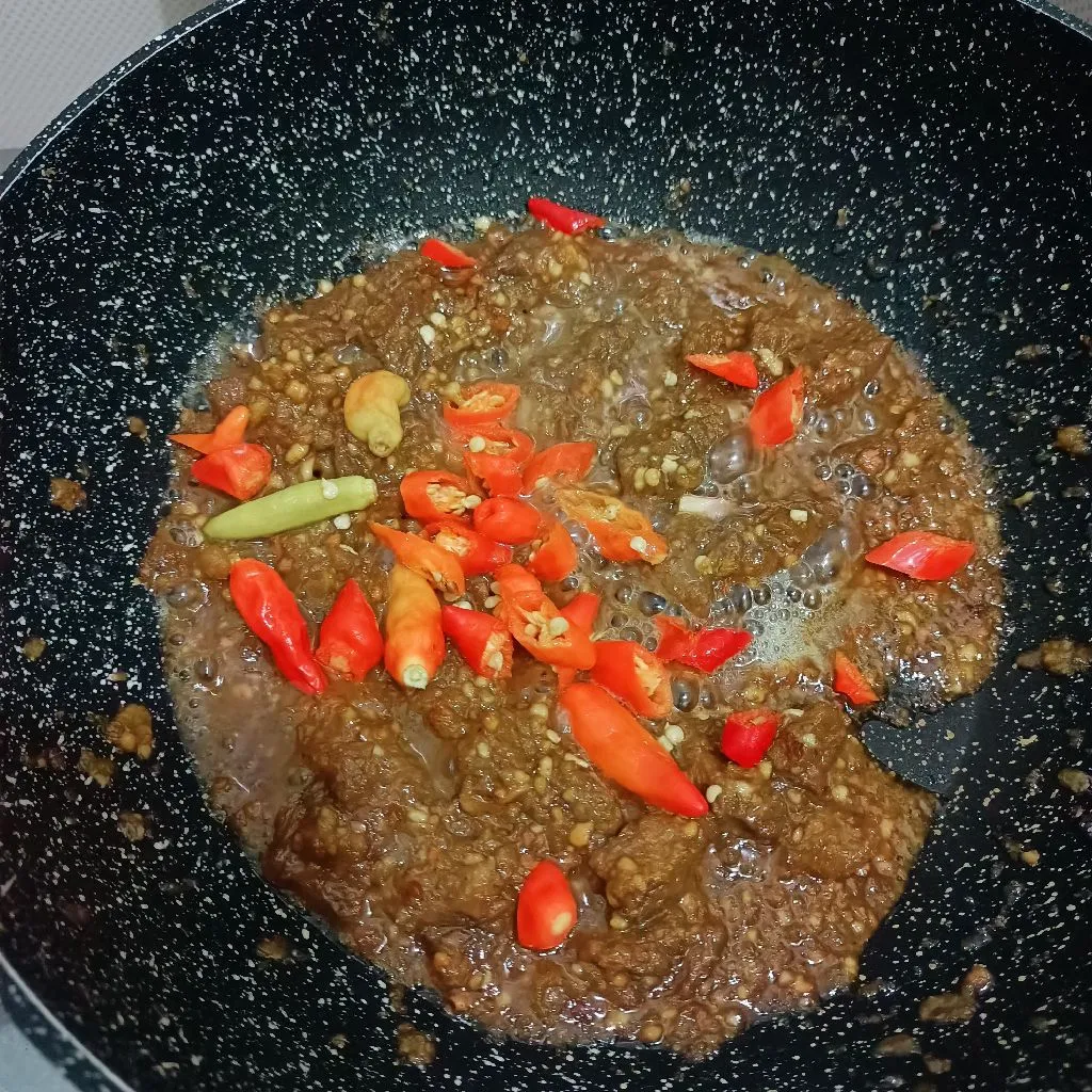 Step 8 Sate Goreng Bumbu Kacang