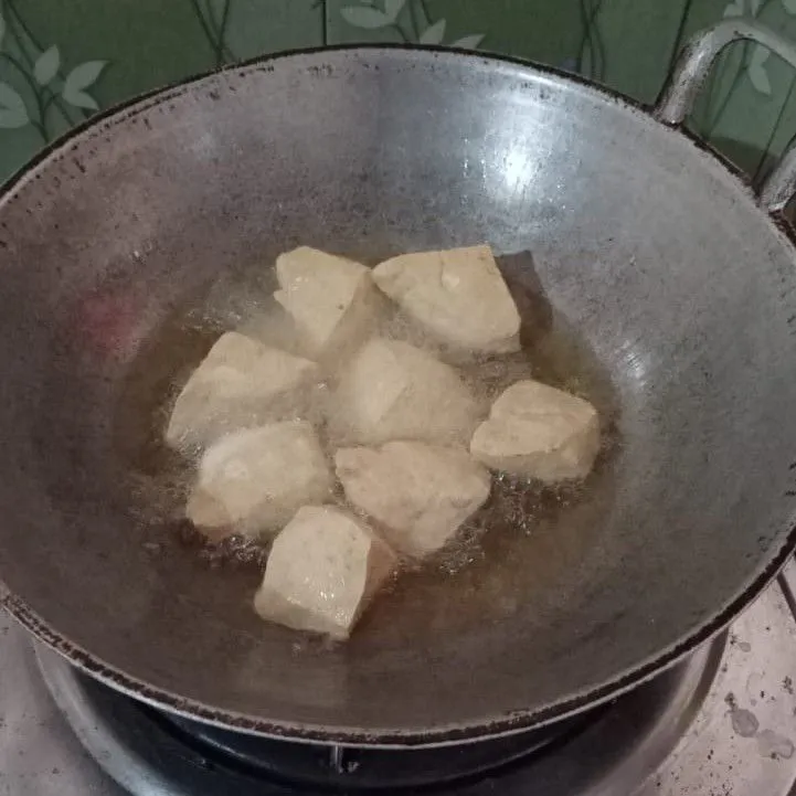 Step 1 Tongseng Tahu