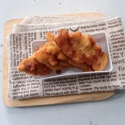 Pisang Goreng Kelapa Gula Merah
