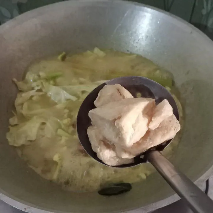 Step 5 Tongseng Tahu