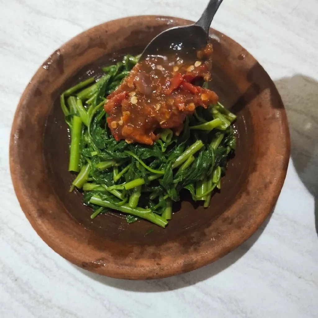 Step 5 Rujak Kangkung